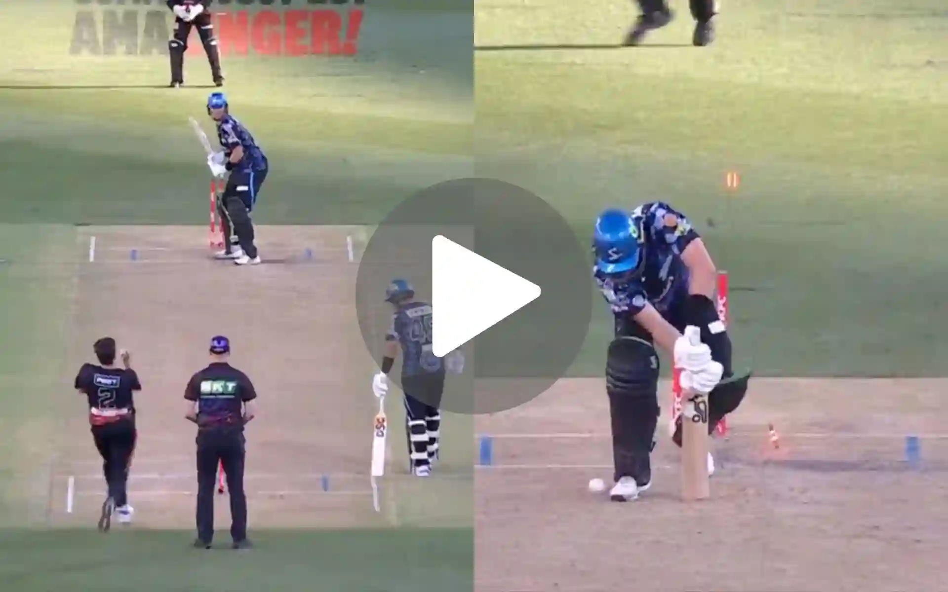 [Watch] Richardson Channels Inner Bumrah; Bowls A Textbook Perfect Yorker In BBL 14